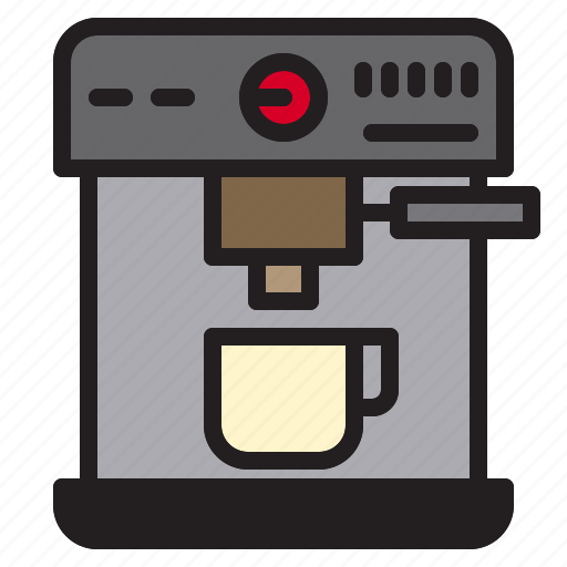Coffee, maker, drink, machine icon - Download on Iconfinder