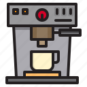 coffee, maker, drink, machine, tool