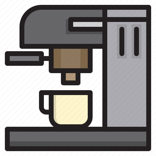 Coffee, maker, hot, machine icon - Download on Iconfinder