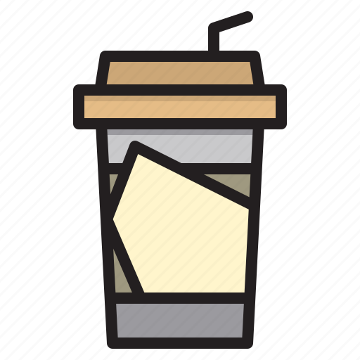 Coffee, cup, iced, drink icon - Download on Iconfinder