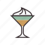 cocktail, coffee, alcohol, beverage, cream, drink 