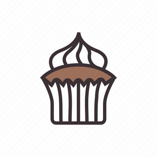 Cupcake, food, muffin, pastry, sweet icon - Download on Iconfinder