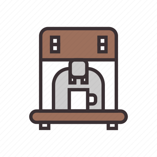 Espresso, appliance, coffee, equipment, kitchen, machine icon - Download on Iconfinder
