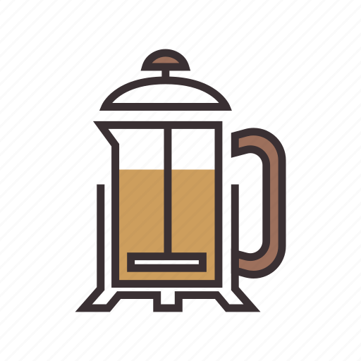 French, press, coffee, drink icon - Download on Iconfinder