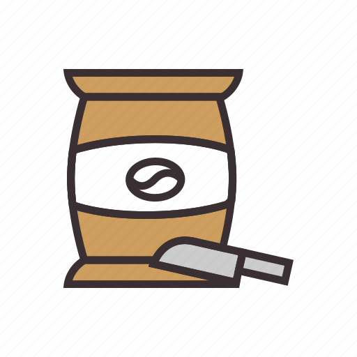 Beans, coffee, sack icon - Download on Iconfinder