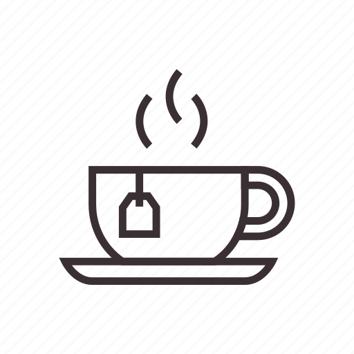 Bag, cup, tea, drink, hot icon - Download on Iconfinder