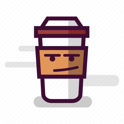 Annoyed, bored, caffeine, cappuccino, coffee, cup, takeaway icon - Download on Iconfinder