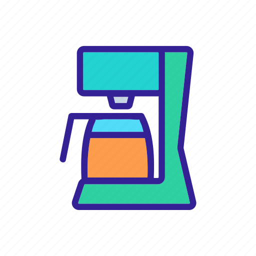 Coffee, domestic, kettle, latte, machine, make, professional icon - Download on Iconfinder