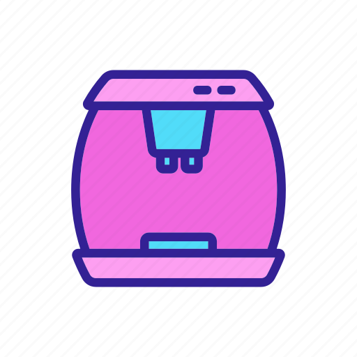 Coffee, domestic, double, filter, machine, make, professional icon - Download on Iconfinder