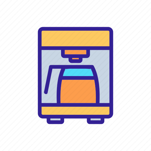 Coffee, device, domestic, drip, machine, make, professional icon - Download on Iconfinder