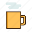 beverage, cappuccino, coffee, cup, hot, mug, tea 