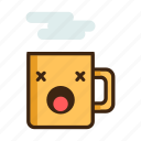 beverage, coffee, dead, hot, mug, tea, unhealthy 