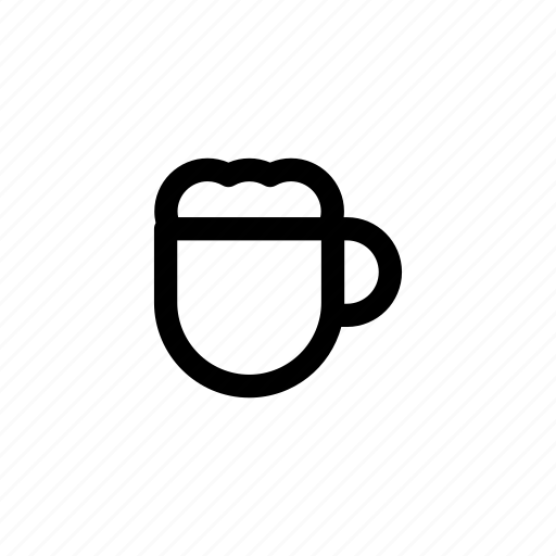 Cafe, coffee, coffee cup, coffee macchiato, latte, macchiato icon - Download on Iconfinder
