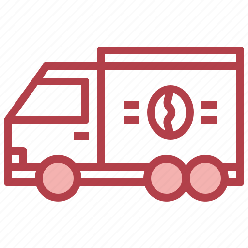Truck, coffee, shop, delivery, transportation icon - Download on Iconfinder