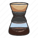 coffee, set, coffee pot, moca pot, caffeine, cafe, coffee bean, drip, drink