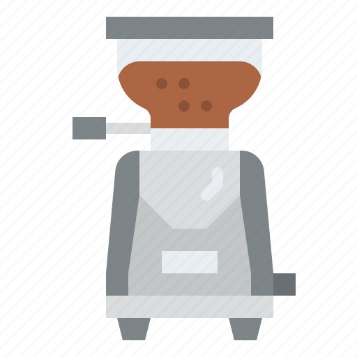 Coffee, electronic, shop, grinder icon - Download on Iconfinder