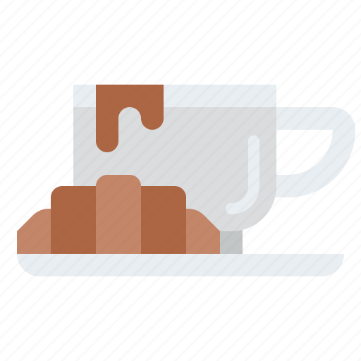 Coffee, shop, croissant, breakfast icon - Download on Iconfinder