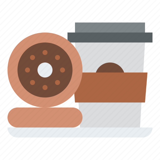 Coffee, shop, donut, breakfast icon - Download on Iconfinder