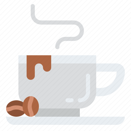 Beans, coffee, hot, shop, breakfast icon - Download on Iconfinder