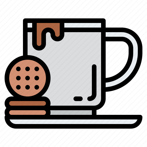Coffee, breakfast, shop, biscuit icon - Download on Iconfinder
