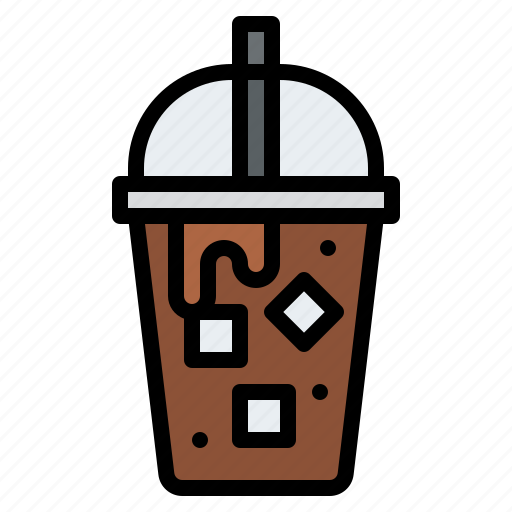 Coffee, summer, ice, shop, cold icon - Download on Iconfinder
