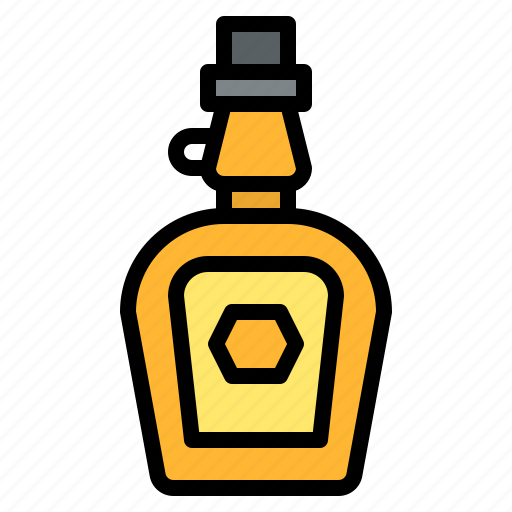 Bottle, sweet, honey, syrup icon - Download on Iconfinder