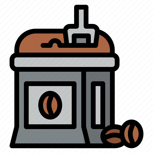 Coffee, drink, bag, beans, of, seed, sack icon - Download on Iconfinder