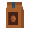 coffee, bag, package, product, box