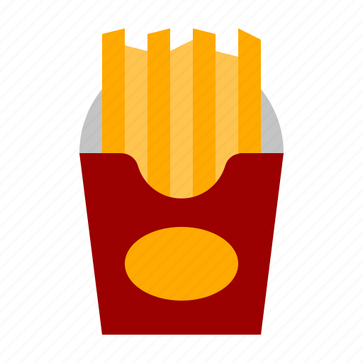 French, fries, food, potato, snack, delicious, restaurant icon - Download on Iconfinder