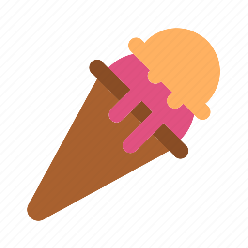 Icecream, cream, cone, sweet, dessert, candy icon - Download on Iconfinder