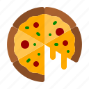 pizza, food, italian, cheese, cuisine, restaurant
