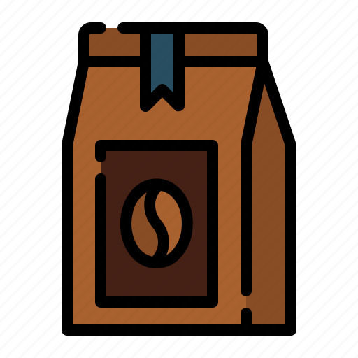 Coffee, bag, package, product, box icon - Download on Iconfinder
