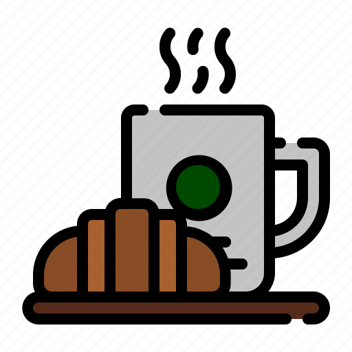 Coffee, break, morning, drink, glass, food icon - Download on Iconfinder