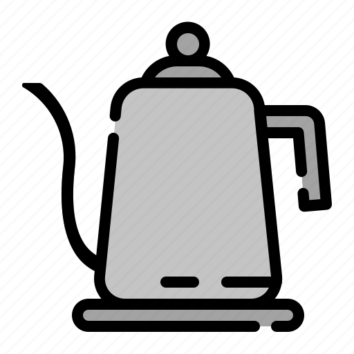 Kettle, pot, pitcher, coffee, hot, cup, drink icon - Download on Iconfinder