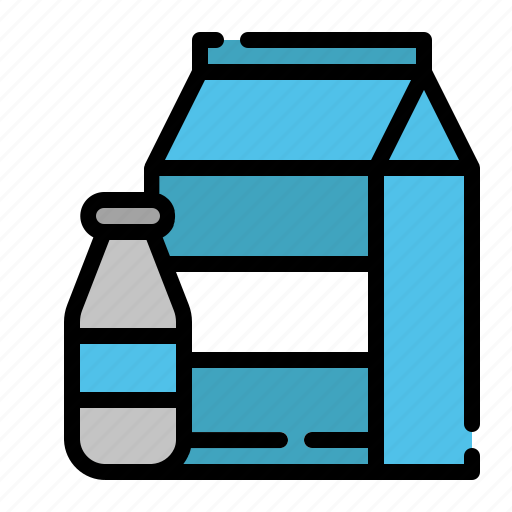 Milk, fresh, calcium, cream, drink, coffee icon - Download on Iconfinder