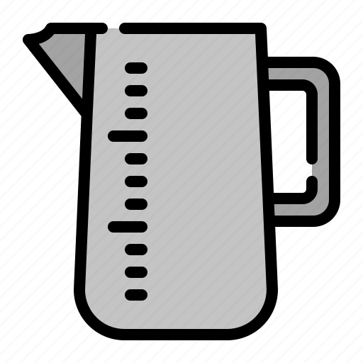 Pitcher, pot, kettle, glass, jug, drink icon - Download on Iconfinder