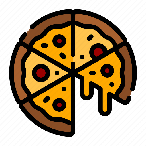 Pizza, food, italian, cheese, cuisine, restaurant icon - Download on Iconfinder