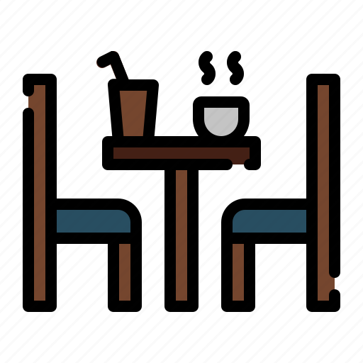 Table, dinner, coffee, break, drink, beverage, furniture icon - Download on Iconfinder