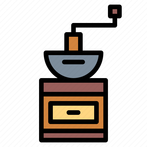 Coffee, grinder, mill icon - Download on Iconfinder