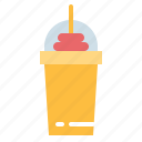 coffee, cold, frappe, glass, shop