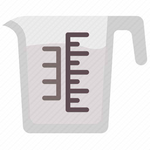 Measuring, cup, jar, kitchenware, kitchen, tools, water icon - Download on Iconfinder
