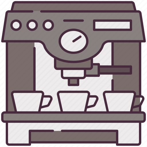 Coffee, machine, maker, cup, shop, electronics, kitchen icon - Download on Iconfinder