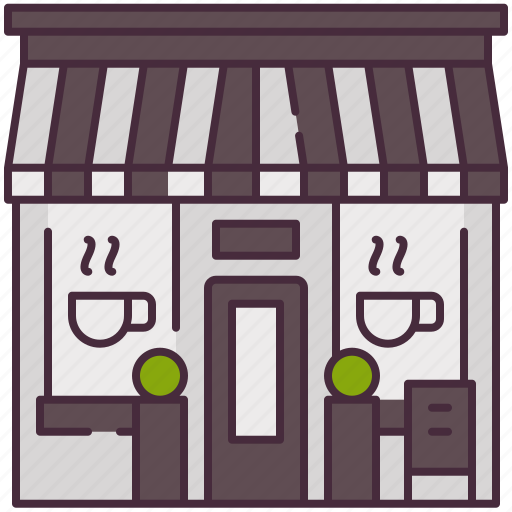 Coffee, shop, buildings, restaurant, store, business, breaks icon - Download on Iconfinder