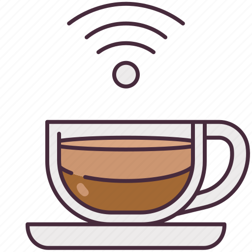 Free, wifi, coffee, signal, cup, signs icon - Download on Iconfinder