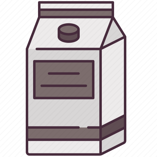 Milk, carton, box, breakfast, drink icon - Download on Iconfinder