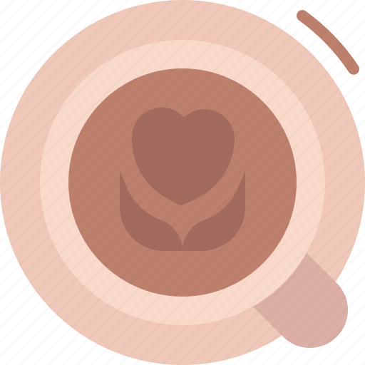 Coffee, latte, drink, art, caffeine icon - Download on Iconfinder