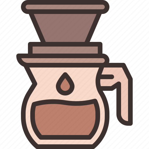 Coffee, maker, drip, glass, break, breakfast icon - Download on Iconfinder
