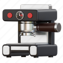 espresso, machine, coffee, industry, drink, factory, technology, production, device