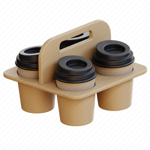 Coffee, cup, tray, drink, cafe, mug, hot icon - Download on Iconfinder