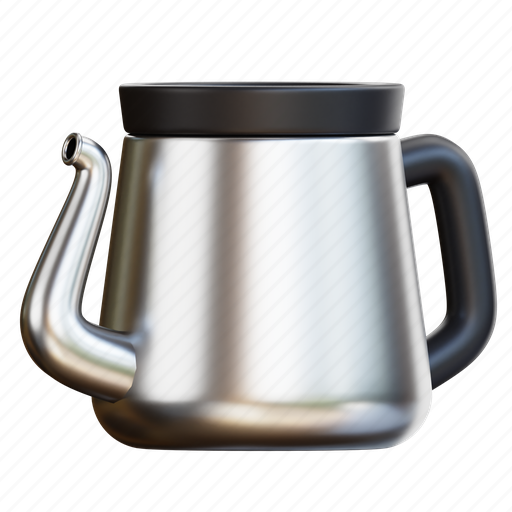 Gooseneck, kettle, drink, electric, equipment, pot, cafe icon - Download on Iconfinder